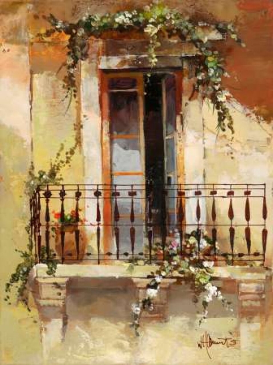 Balcony III Poster Print by Willem Haenraets - Item # VARPDXGA0116763